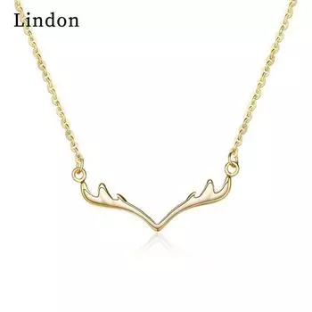Линдон Стерлингового Серебра 925 Классическое Женское Ожерелье Кулон Циркон Модный Подарок серебряный