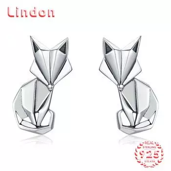 Линдон стерлингового серебра 925 пробы циркон серьги серьги для женщин подарки на свадьбу серебряный
