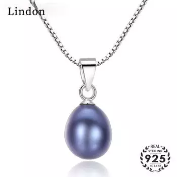Lindon женское медное модное ожерелье с подвеской из искусственного жемчуга в подарок белый