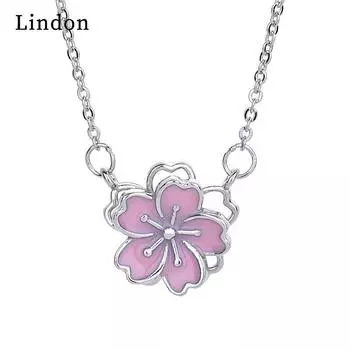 Lindon женское ожерелье кулон из медного сплава модный подарок серебряный