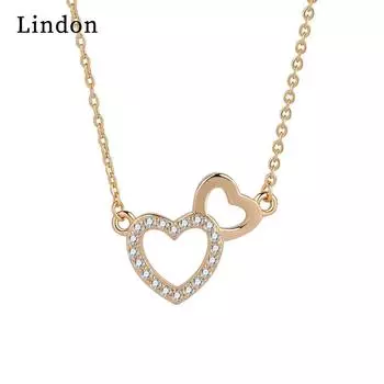 Lindon женское ожерелье кулон медный сплав циркон для женщин свадебная вечеринка модный подарок
