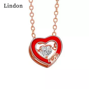 Lindon женское ожерелье кулон медный сплав циркон для женщин свадебная вечеринка модный подарок