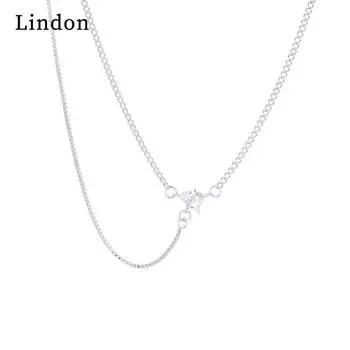 Lindon женское ожерелье кулон медный сплав циркон для женщин свадебная вечеринка модный подарок серебряный
