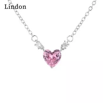 Lindon женское ожерелье кулон медный сплав циркон для женщин свадебная вечеринка модный подарок серебряный