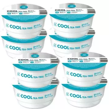 LINDSAY Modeling Mask Cup Pack Cool Tea Tree 28g x 8 pieces set