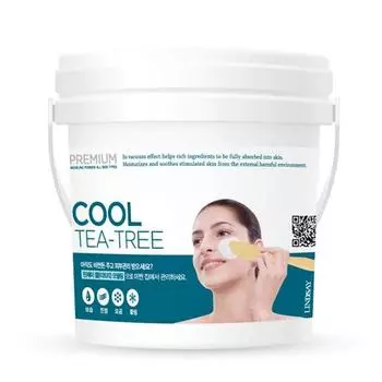 Lindsay Premium Tea Tree Modeling Pack 820г, 1 упаковка, 1 штука Популярная корейская косметика