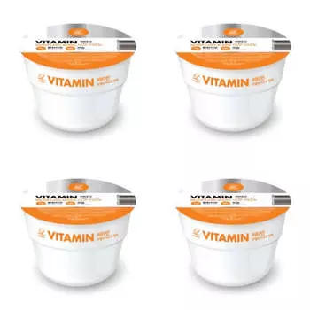 Lindsay Vitamin Modeling Mask Cup Pack 28g*4Pcs/8Pcs 4Pcs
