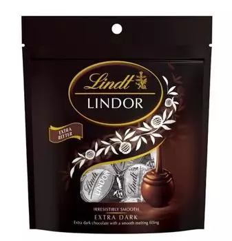 Lindt Lindor Extra Bitter Упаковка 48 г (4P)