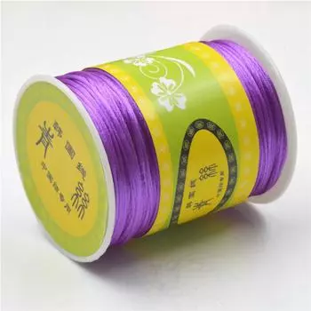 Line 7, шелковая красная нить Chinese Knot, плетеная нить для браслетов, 80 метров в рулоне Line 7 80 meters