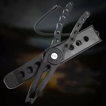 Line Cut Fish Mouth Pliers Hook Fish controller Fishing Controller Carp Outdoor Camping зелёный