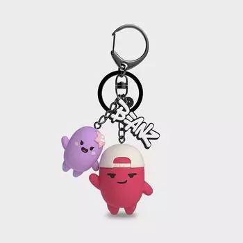 Line Friends Beans Jay&Jelly Waggle Keyring