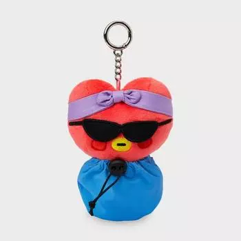 LINE FRIENDS Брелок для ключей в виде куклы для путешествий BT21 TATA BABY