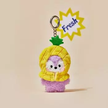LINE FRIENDS Брелок-кукла в виде мини-ананаса MANG BT21