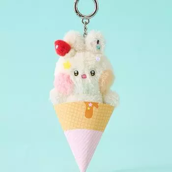 LINE FRIENDS Брелок Mini Minini Ice Cream Conini