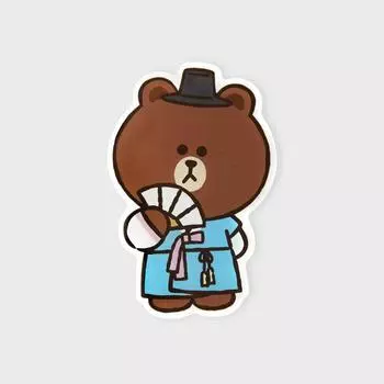 LINE FRIENDS Коричневый Турист Умный Разговор