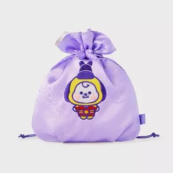 Line Friends BT21 CHIMMY BABY K Edition 2 Lucky Bag Pouch