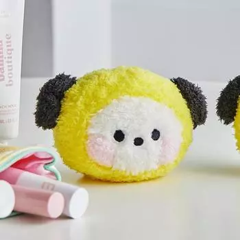 Line Friends BT21 CHIMMY Мини-зеркало для кукол с блестками