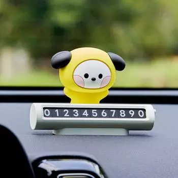 LINE FRIENDS BT21 CHIMMY Minini Car Фигурка Номерной Знак