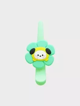 LINE FRIENDS Заколка для волос BT21 CHIMMY Minini Happy Flower