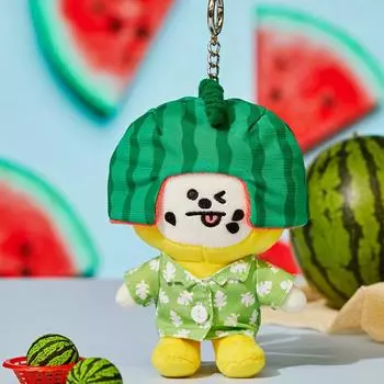 Line Friends BT21 CHIMMY Summer Rain Doll Keyring