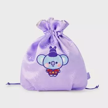 Line Friends BT21 KOYA BABY K Edition 2 Lucky Bag Pouch