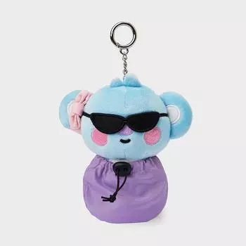 LINE FRIENDS Брелок для ключей в виде куклы BT21 KOYA BABY Travel