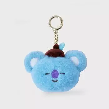 Line Friends BT21 KOYA Hope in Love Face Doll Keyring