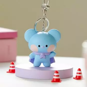 Line Friends BT21 KOYA Minini Sound Figure Keyring
