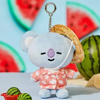 LINE FRIENDS Брелок для ключей BT21 KOYA Summer Rain Doll