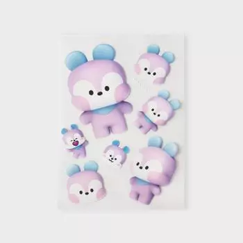 Line Friends BT21 MANG Big & Tiny Removable Sticker