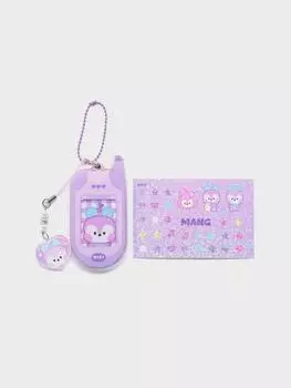 LINE FRIENDS Брелок для телефона в стиле ретро BT21 MANG Minini