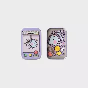LINE FRIENDS Набор наклеек для жестяного корпуса BT21 MANG Minini