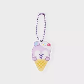 LINE FRIENDS Брелок BT21 MANG ON THE CLOUD Edition с линзовидным узором