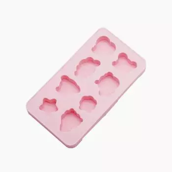 Line Friends BT21 Мини-розовый силиконовый лоток для льда Ice State