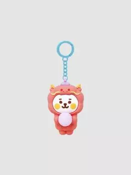 LINE FRIENDS Брелок-фигурка дракона BT21 RJ BABY