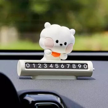 LINE FRIENDS BT21 RJ Minini номерной знак автомобиля