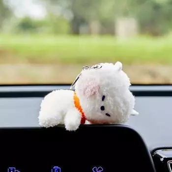 LINE FRIENDS Брелок для ключей BT21 RJ Minini Doll