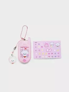 Line Friends BT21 RJ Minini Retro Phone Keyring
