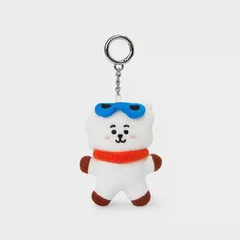 Line Friends BT21 RJ Season Greetings Knit Keyring