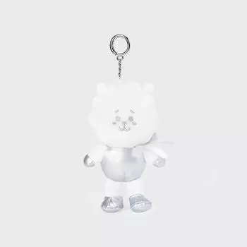 Line Friends BT21 RJ Silver Edition Doll Keyring