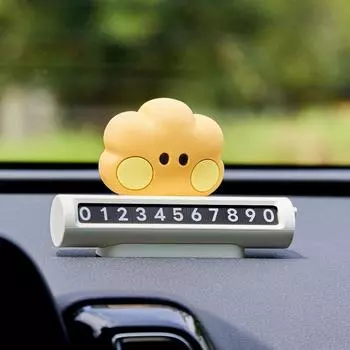 LINE FRIENDS BT21 SHOOKY Minini Car Фигурка Номерной Знак
