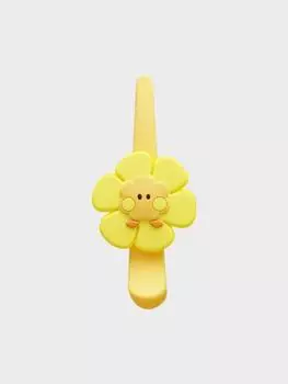 LINE FRIENDS Заколка для волос BT21 SHOOKY Minini Happy Flower