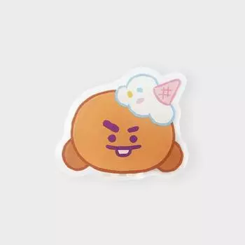 LINE FRIENDS Акриловый магнит-клипса BT21 SHOOKY ON THE CLOUD Edition