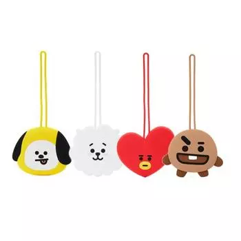 LINE FRIENDS BT21 Силиконовая бирка для имени(4 Типы) #CHIMMY