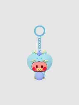 Line Friends BT21 TATA BABY Dragon Figure Keyring