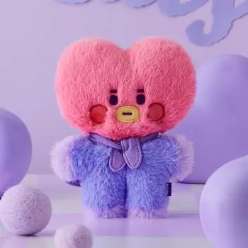 LINE FRIENDS BT21 TATA BABY плоская стоячая кукла
