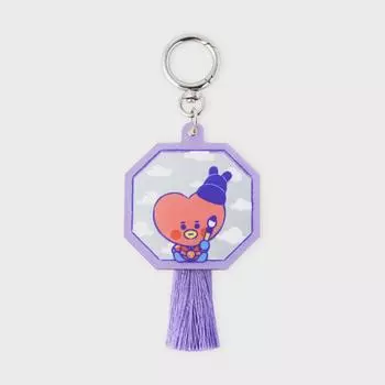 LINE FRIENDS Зеркальный брелок BT21 TATA BABY K Edition 2