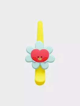 LINE FRIENDS Заколка для волос BT21 TATA Minini Happy Flower