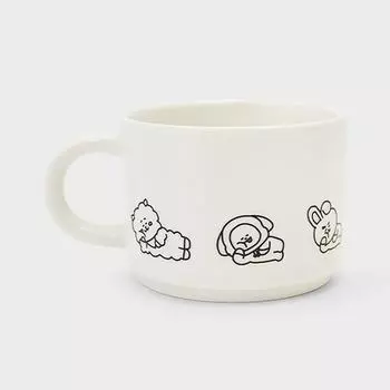 Line Friends BT21 Уютная домашняя кружка, чашка (400мл)