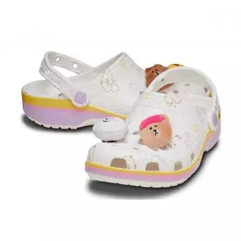 Line Friends Classic Clog 209480 100 для Crocs Galleria и штаб-квартиры Crocs M10W12/100